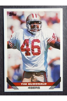 CARD TIM MCDONALD TOPPS