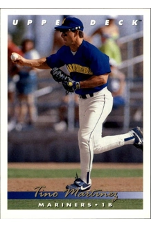 CARD TINO MARTINEZ UPPER DECK 287