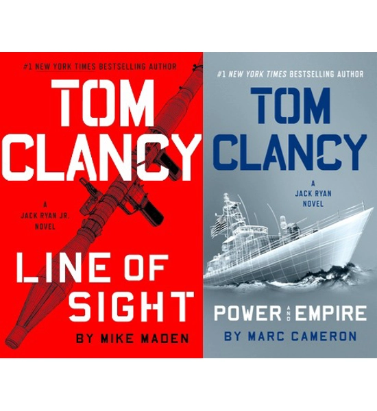 BOOK TOM CLANCY 2X
