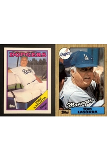 CARD 2X TOM LASORDA