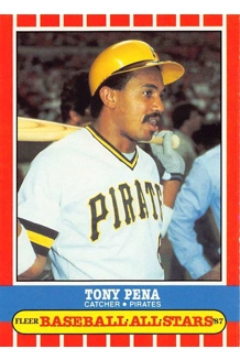 CARD TONY PENA FLEER