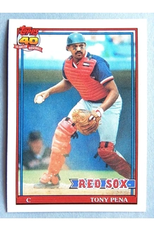 CARD TONY PENA TOPPS