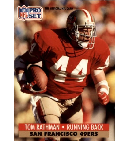 CARD TOM RATHMAN PRO SET