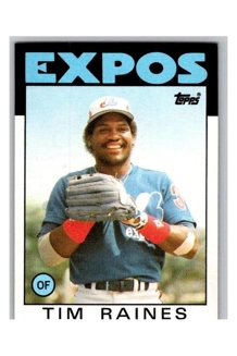 CARD TIM RAINES TOPPS 280