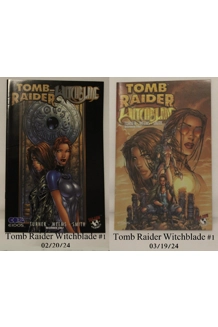 COMIC TOMB RAIDER WITCHBLADE 1 & 1