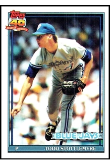 CARD TODD STOTTLEMYRE TOPPS 348