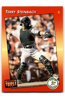 CARD TERRY STEINBACH TRIPLE PLAY