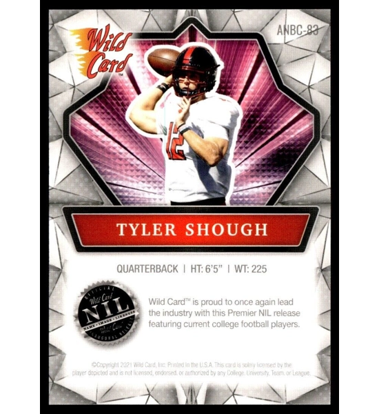 CARD TYLER SHOUGH WILD CARD ANBC-83