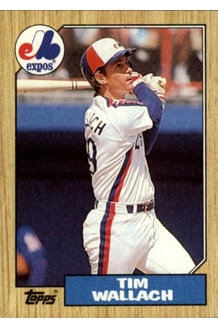 CARD TIM WALLACH TOPPS 55