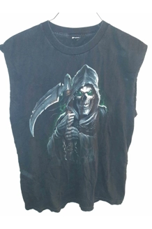 T-SHIRT XXL GRIM REAPER SLEEVELESS