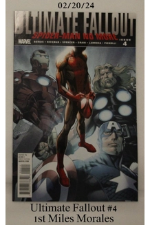 COMIC ULTIMATE FALLOUT 4 1ST MILES MORALES