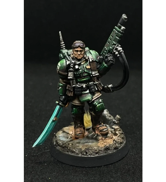 WARHAMMER CUSTOM FIGURINE UNBROKEN