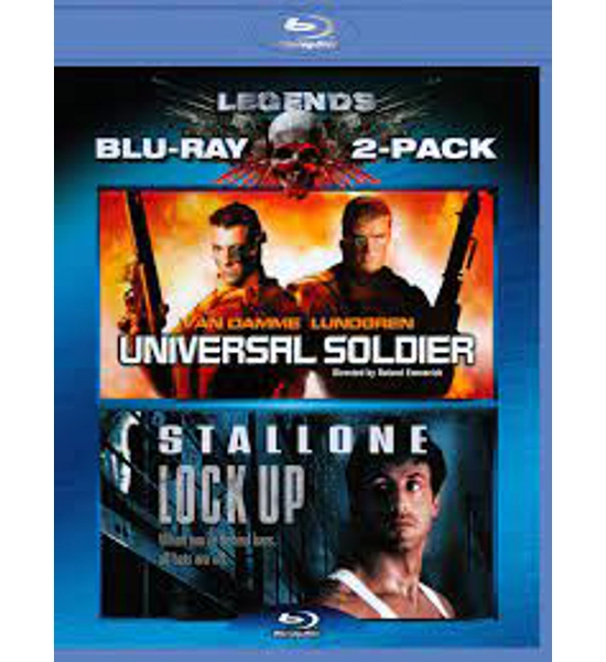 BLURAY UNIVERSAL SOLDIER AND LOCK UP