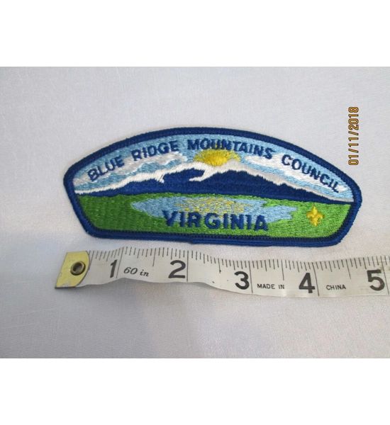 PATCH BSA BLUE RIDGE MOUNTAINS COUNCIL VIRGINIA