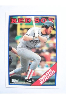 CARD WADE BOGGS TOPPS 200