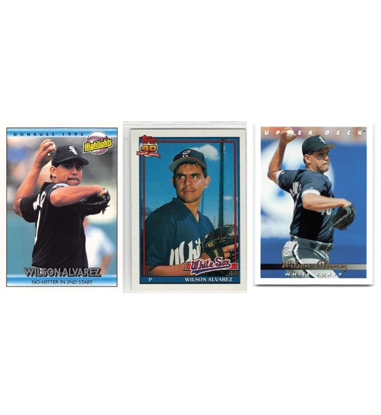 CARD 3X WILSON ALVAREZ