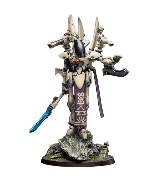 WARHAMMER CUSTOM FIGURINE WRAITHSEER AELDARI XENOS