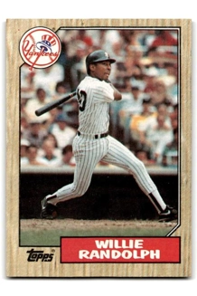 CARD WILLIE RANDOLPH TOPPS 701