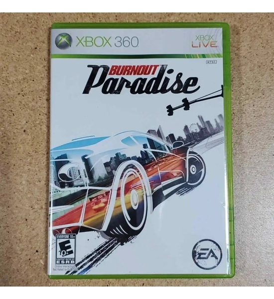 XBOX 360 BURNOUT PARADISE