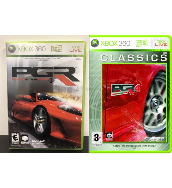 XBOX 360 PROJECT GOTHAM RACING 2X