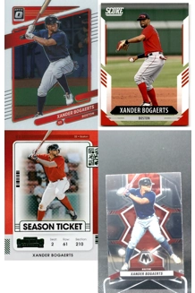 CARD 4X XANDER BOGAERTS