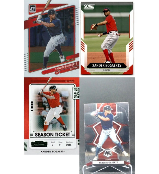 CARD 4X XANDER BOGAERTS