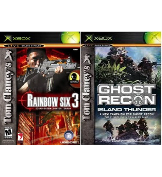 XBOX 2X TOM CLANCY