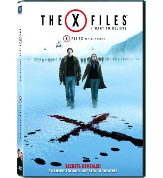 DVD X-FILES I WANT TO BELIEVE