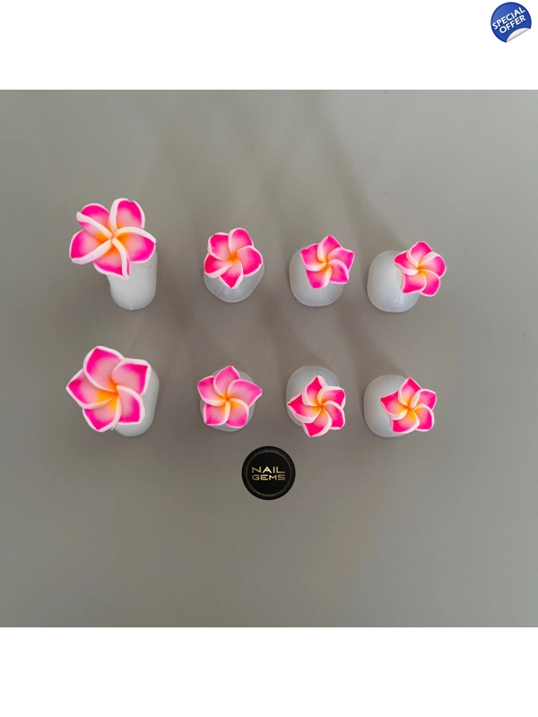 8pc Flower Silicone Toe Seperators