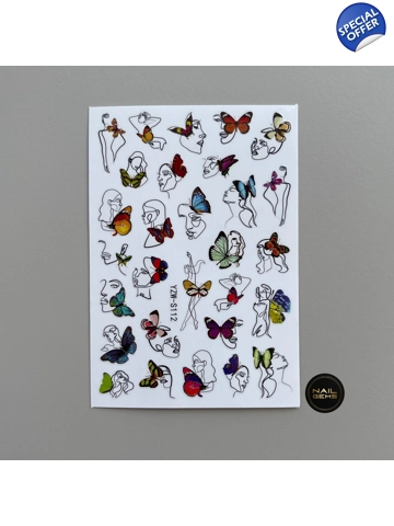 Abstract Butterfly Stic..