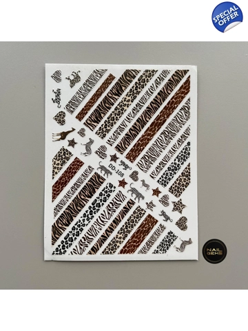 Animal Print Strip Stic..