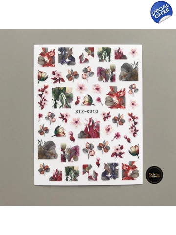 Autumn Flower Stickers