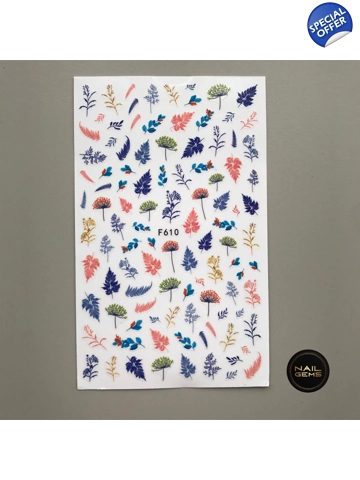 Garden Leaves Stickers