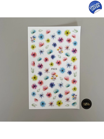 Bright Floral Stickers