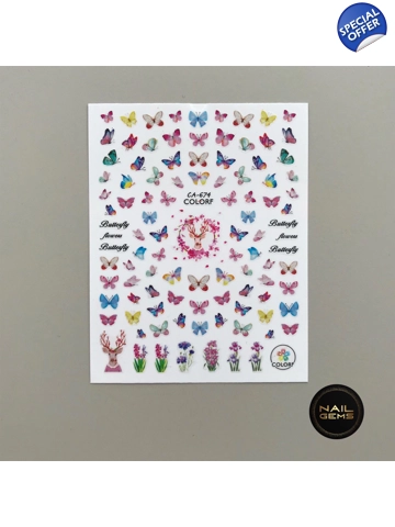Butterfly Stickers 674