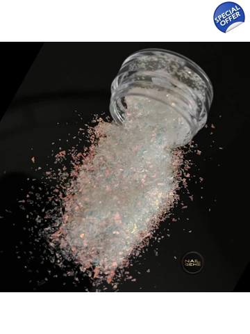 Celeste Iridescent Flakes