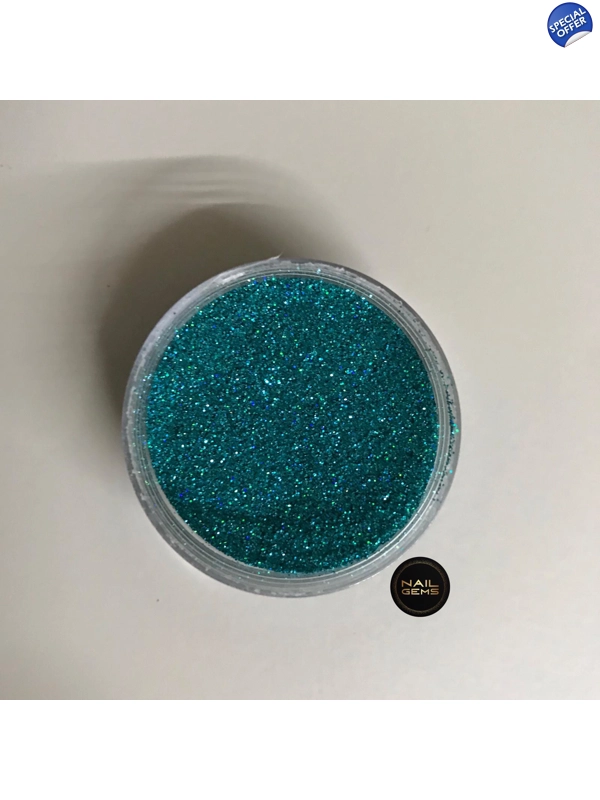 Dark Turquoise Holographic Glitter