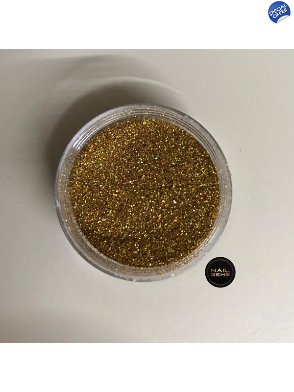 Deep Gold Holographic Glitter