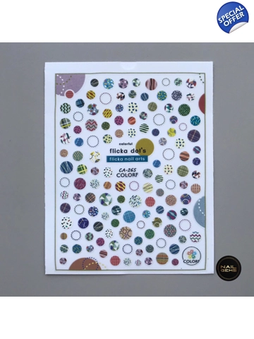 Flicka Dots Stickers
