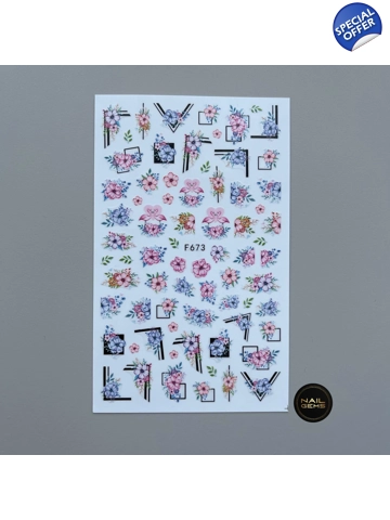 Floral Frame Stickers