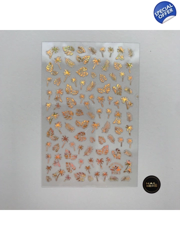 Gold Holographic Leaves..