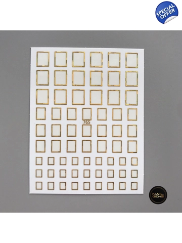 Gold Holographic Square..