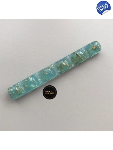 Green 5 Grid Nail Brush..