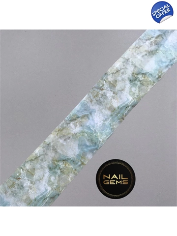 Green Marble Foil