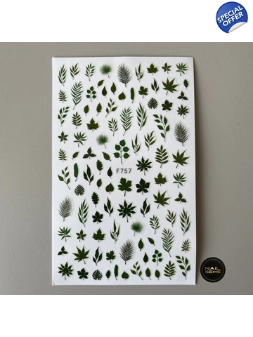 Green Leaves Stickers