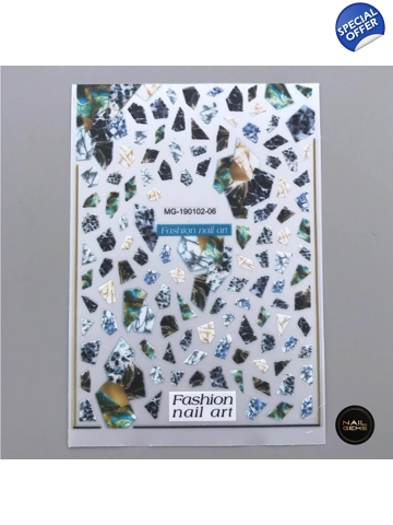 Marble Pieces Stickers