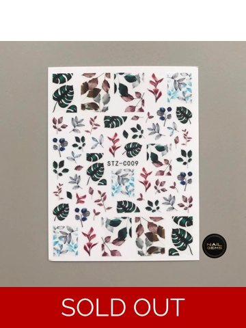 Mixed Leaves Stickers