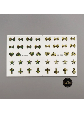 Multi Shape Decal Mix 31