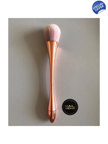 Rose Gold Nail Brush