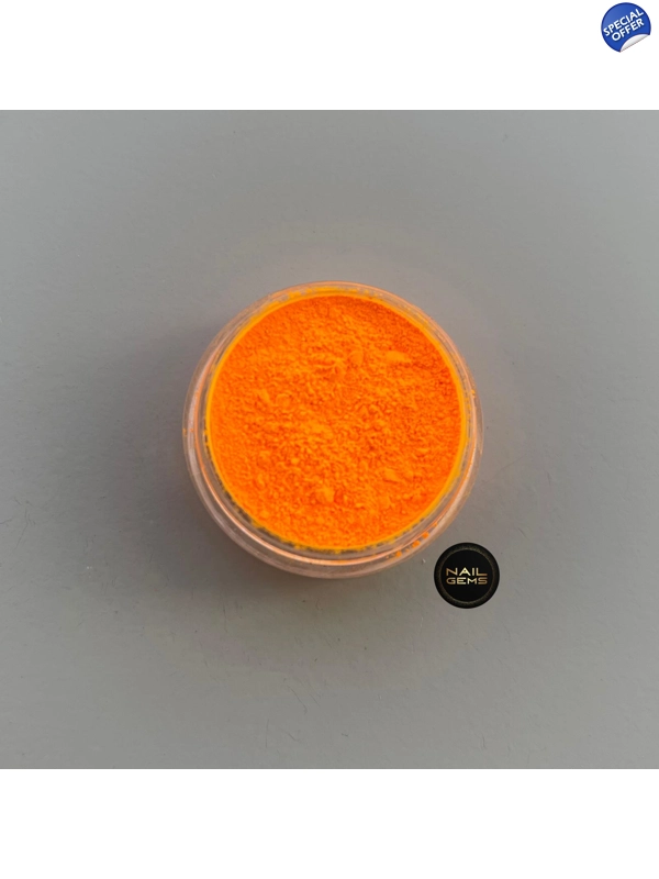 Orange Neon Pigment Powder